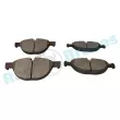 Jeu de 4 plaquettes de frein avant RAP BRAKES R-P0607 - Visuel 3