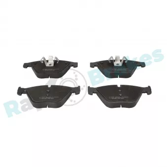 Jeu de 4 plaquettes de frein avant RAP BRAKES R-P0608