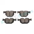 Jeu de 4 plaquettes de frein arrière RAP BRAKES R-P0609 - Visuel 3
