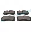 Jeu de 4 plaquettes de frein avant RAP BRAKES R-P0612 - Visuel 3