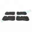 Jeu de 4 plaquettes de frein avant RAP BRAKES R-P0621 - Visuel 1