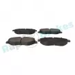 Jeu de 4 plaquettes de frein avant RAP BRAKES R-P0625 - Visuel 2