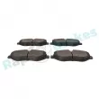 Jeu de 4 plaquettes de frein avant RAP BRAKES R-P0625 - Visuel 3