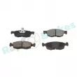 Jeu de 4 plaquettes de frein avant RAP BRAKES R-P0627 - Visuel 2