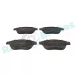 Jeu de 4 plaquettes de frein avant RAP BRAKES R-P0628 - Visuel 1