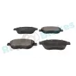 Jeu de 4 plaquettes de frein avant RAP BRAKES R-P0628 - Visuel 2