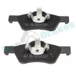 Jeu de 4 plaquettes de frein avant RAP BRAKES R-P0630 - Visuel 3