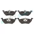 Jeu de 4 plaquettes de frein arrière RAP BRAKES R-P0632 - Visuel 1