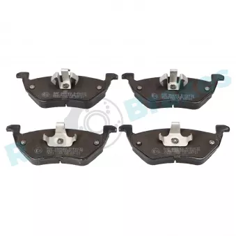 Jeu de 4 plaquettes de frein arrière RAP BRAKES R-P0632