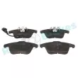 Jeu de 4 plaquettes de frein avant RAP BRAKES R-P0640 - Visuel 1