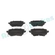 Jeu de 4 plaquettes de frein arrière RAP BRAKES R-P0641 - Visuel 1