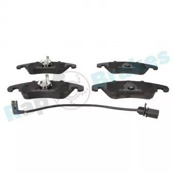 Jeu de 4 plaquettes de frein avant RAP BRAKES R-P0645