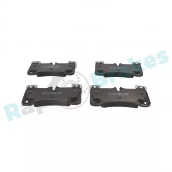 Jeu de 4 plaquettes de frein arrière RAP BRAKES R-P0650