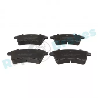 Jeu de 4 plaquettes de frein avant RAP BRAKES R-P0660