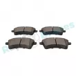 Jeu de 4 plaquettes de frein avant RAP BRAKES R-P0660 - Visuel 3