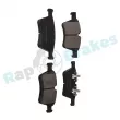 Jeu de 4 plaquettes de frein avant RAP BRAKES R-P0671 - Visuel 2