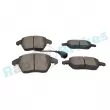 Jeu de 4 plaquettes de frein avant RAP BRAKES R-P0677 - Visuel 3