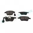 Jeu de 4 plaquettes de frein avant RAP BRAKES R-P0679 - Visuel 2