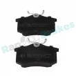 Jeu de 4 plaquettes de frein arrière RAP BRAKES R-P0683 - Visuel 3