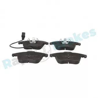 Jeu de 4 plaquettes de frein avant RAP BRAKES R-P0684