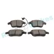 Jeu de 4 plaquettes de frein avant RAP BRAKES R-P0684 - Visuel 3