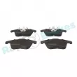 Jeu de 4 plaquettes de frein avant RAP BRAKES R-P0688 - Visuel 1