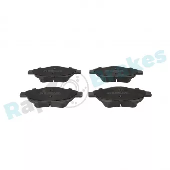 Jeu de 4 plaquettes de frein avant RAP BRAKES R-P0689