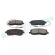 Jeu de 4 plaquettes de frein avant RAP BRAKES R-P0690 - Visuel 1