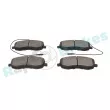 Jeu de 4 plaquettes de frein avant RAP BRAKES R-P0690 - Visuel 2