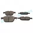 Jeu de 4 plaquettes de frein avant RAP BRAKES R-P0691 - Visuel 3