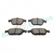 Jeu de 4 plaquettes de frein avant RAP BRAKES R-P0693 - Visuel 3