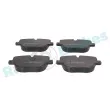 Jeu de 4 plaquettes de frein arrière RAP BRAKES R-P0694 - Visuel 1