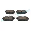 Jeu de 4 plaquettes de frein arrière RAP BRAKES R-P0698 - Visuel 3