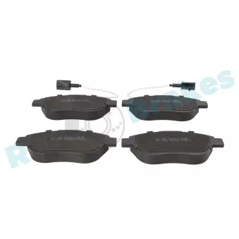 Jeu de 4 plaquettes de frein avant RAP BRAKES R-P0699