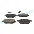 Jeu de 4 plaquettes de frein avant RAP BRAKES R-P0699 - Visuel 2