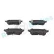 Jeu de 4 plaquettes de frein arrière RAP BRAKES R-P0700 - Visuel 1