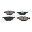Jeu de 4 plaquettes de frein avant RAP BRAKES R-P0706 - Visuel 2