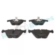 Jeu de 4 plaquettes de frein avant RAP BRAKES R-P0719 - Visuel 1