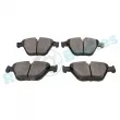 Jeu de 4 plaquettes de frein avant RAP BRAKES R-P0719 - Visuel 3