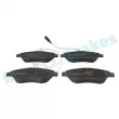 Jeu de 4 plaquettes de frein avant RAP BRAKES R-P0720 - Visuel 1