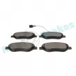 Jeu de 4 plaquettes de frein avant RAP BRAKES R-P0720 - Visuel 3