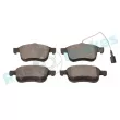 Jeu de 4 plaquettes de frein avant RAP BRAKES R-P0726 - Visuel 3