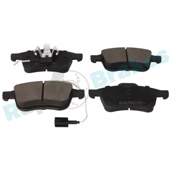 Jeu de 4 plaquettes de frein avant RAP BRAKES R-P0727