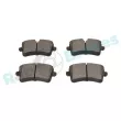 Jeu de 4 plaquettes de frein arrière RAP BRAKES R-P0728 - Visuel 3