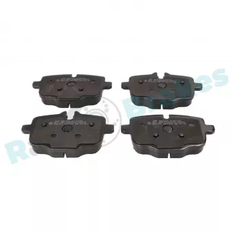 Jeu de 4 plaquettes de frein arrière RAP BRAKES R-P0730