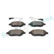 Jeu de 4 plaquettes de frein avant RAP BRAKES R-P0738 - Visuel 3