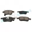 Jeu de 4 plaquettes de frein avant RAP BRAKES R-P0740 - Visuel 2
