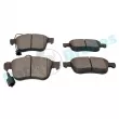 Jeu de 4 plaquettes de frein avant RAP BRAKES R-P0740 - Visuel 3