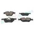 Jeu de 4 plaquettes de frein avant RAP BRAKES R-P0742 - Visuel 2