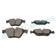 Jeu de 4 plaquettes de frein avant RAP BRAKES R-P0742 - Visuel 3
